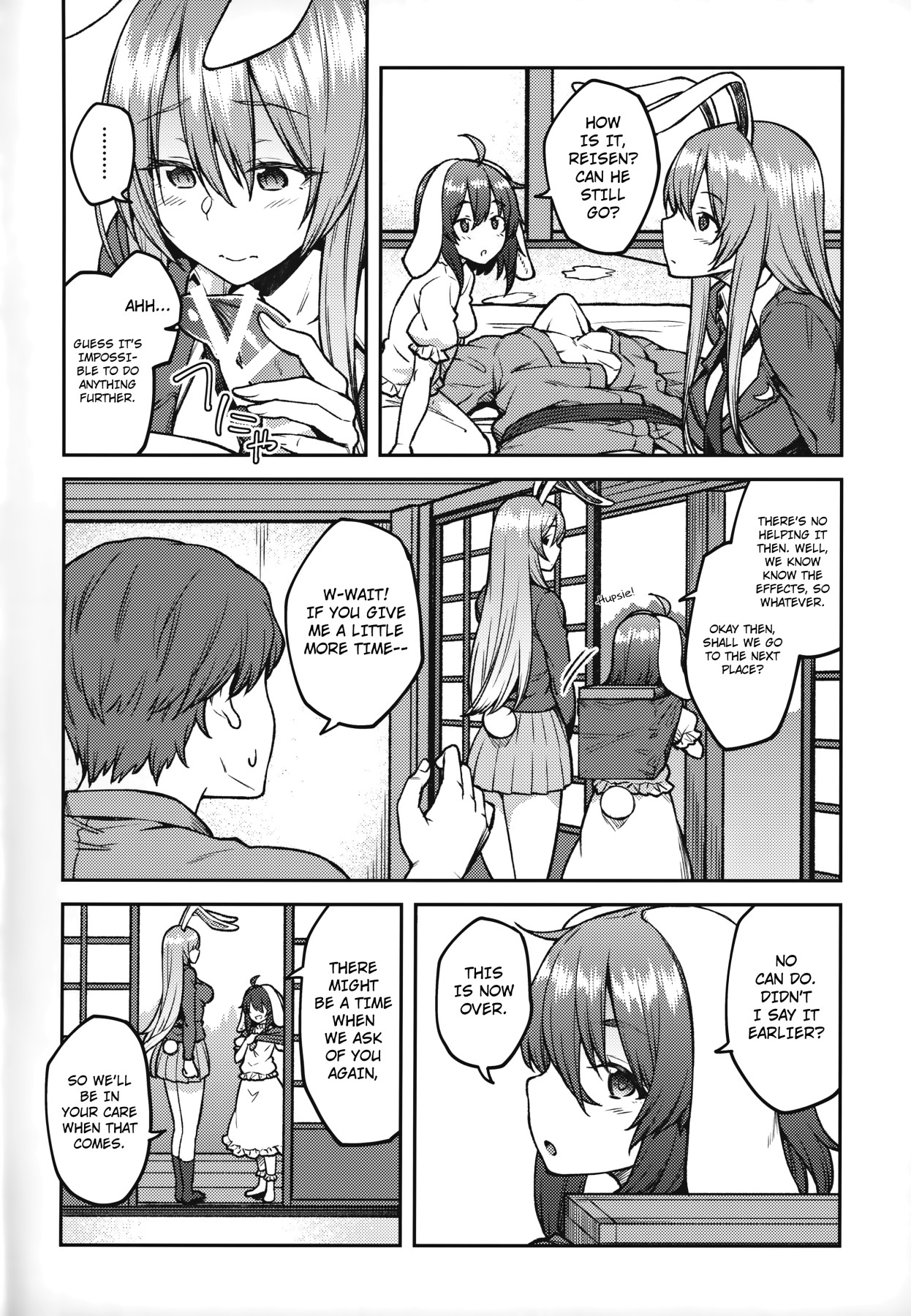 Hentai Manga Comic-Horny Bunny Girl-Read-3